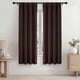 thumbnail image 1 of Blackout Cortinas, Cortinas Blackout Térmicamente Aisladas 42x72 Pulgadas, Cortinas Blackout con Bolsillo para Barra para Sala de Estar y Recámara, Paneles de Tratamiento de Ventanas con Reducción de, 1 of 7
