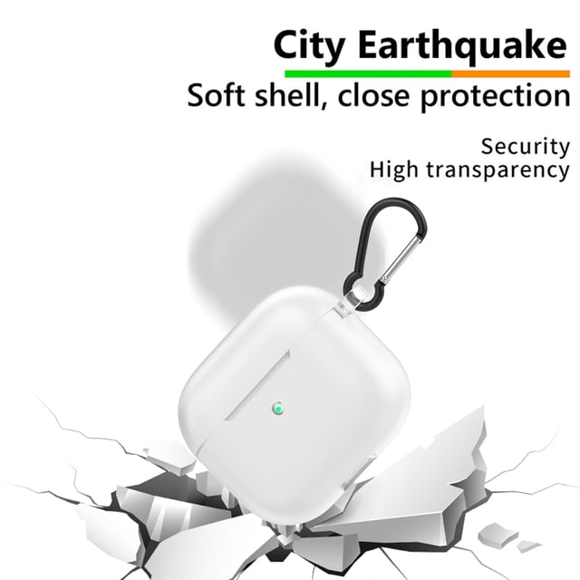 Funda Para Audífonos Inalámbricos Para Airpods 3 Protect Case Protector (Transparente)