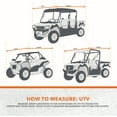thumbnail image 4 of Modern Leisure® Sport UTV Cover, X-Large, Black, 4 of 15