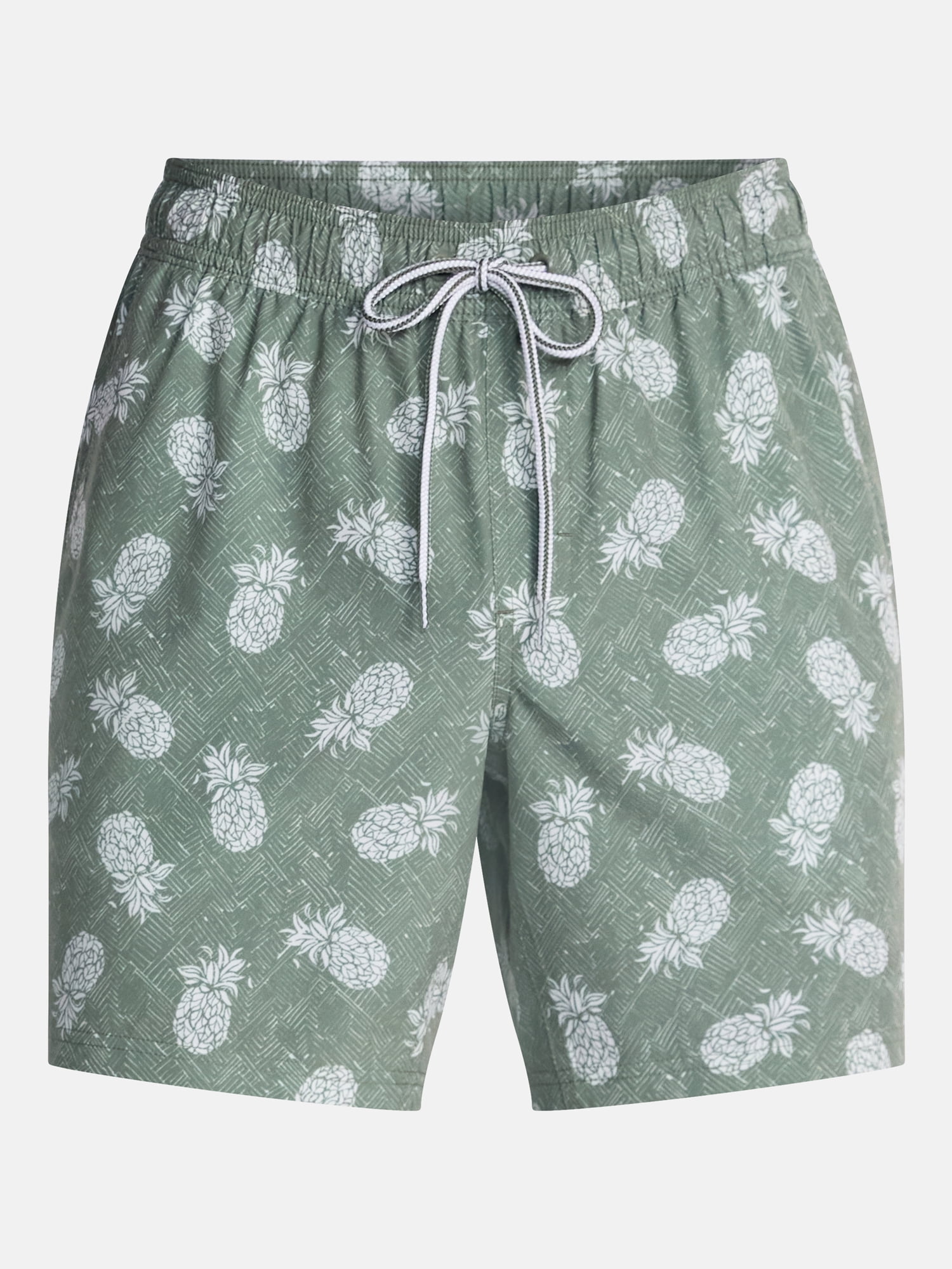 George Men's and Big Men's Performance Lined Swim Trunks, 5" Inseam, Sizes S-3XL