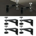 thumbnail image 6 of deevoka 4 Pieces Undermount Sink Support Bracket Washbasin Easily Install Adjustable, 6 of 9
