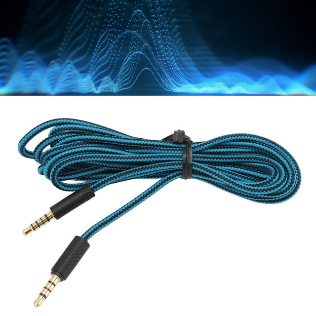 Cable de audio, auriculares para juegos cable de audio dorado Plaugh