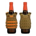 thumbnail image 2 of Funda táctica para botella de cerveza, chaleco militar en miniatura Molle, conjunto personal para botella de bebida, correas de hombro ajustables, caliente, B, 2 of 5