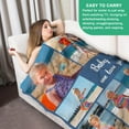 thumbnail image 4 of Custom Blanket with Picture,Skin Friendly and Wrinkle and Fade-Resistant Perfect Personalized Gift for Halloween Christmas Couples Family and Friends (30'' X 40'', A3), 4 of 6