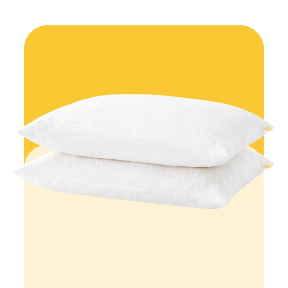 Almohadas Nooz Essential 2 pack Tamaño King 86x46 cm Mix de espumas y fibras