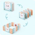 thumbnail image 3 of Valla de juegos para bebés Valla de seguridad para bebés plegable de alta estabilidad Valla de seguridad para bebés 14+2, 3 of 12