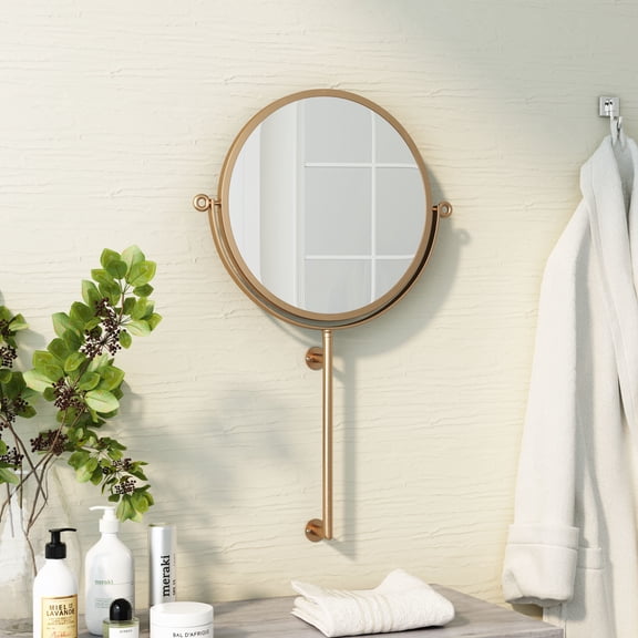Zuo Modern Bernis Bevel Mirror, Brass Finish