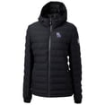 thumbnail image 2 of Women's  Cutter & Buck  Black New Hampshire Fisher Cats Mission Ridge Repreve Puffer Full-Zip Jacket, 2 of 3