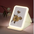 thumbnail image 1 of Modern Folding Makeup Mirror With Battery Desktop Portable Beauty Mirror Small And Portable Allowing You To Stay Beautiful When Traveling Or Going Out, 1 of 6