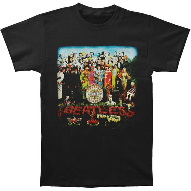 The Beatles - Beatles Men's Sgt. Pepper Vintage T-shirt ...