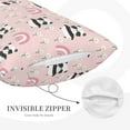 thumbnail image 5 of Fotbe Cute Cartoon Panda Pillow Cases - Envelope Closure - Luxury, Extra Soft, Cooling Pillow Covers - Wrinkle, Fade, Stain Resistant-16"x24", 5 of 8