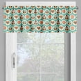 thumbnail image 2 of Ambesonne Owl Window Valance, Clothed Owls Male Female, 54" X 18", Multicolor, 2 of 5