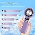 thumbnail image 4 of Turboventilador portátil de mano HONEYEAR HY-PLFAN-F802 Morado, 4 of 6