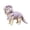 Purple, variant on Halloween Dinosaur Skeleton Dog , Plush Pet Dino Cosplay Outfit with Headpiece, Cute Fancy Dress for Small Medium Dogs, for Halloween Party Holiday Photo Props