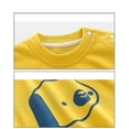 thumbnail image 2 of Sudadera con cuello en O de manga larga con patrón de animales de dibujos animados4T ckd, 2 of 3