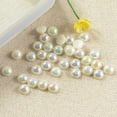 thumbnail image 6 of Flat Back Pearl,Half Pearl,Flatback Embellishment,,Card Making,Pearl Beads,Decoration,Craft Supplies, beige, 6 of 6