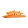 thumbnail image 5 of POLYWOOD Classic Folding Adirondack 5-Piece Conversation Group in Sunset Red / Tangerine / White, 5 of 6