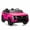 pink, variant on EastVita 24V Ride On Car, Licensed Battery Powered Electric Vehicle w/Remote Control, 2 Seater, 4-Wheel Shock Absorbers, Smooth Start, Music, LED Lights White