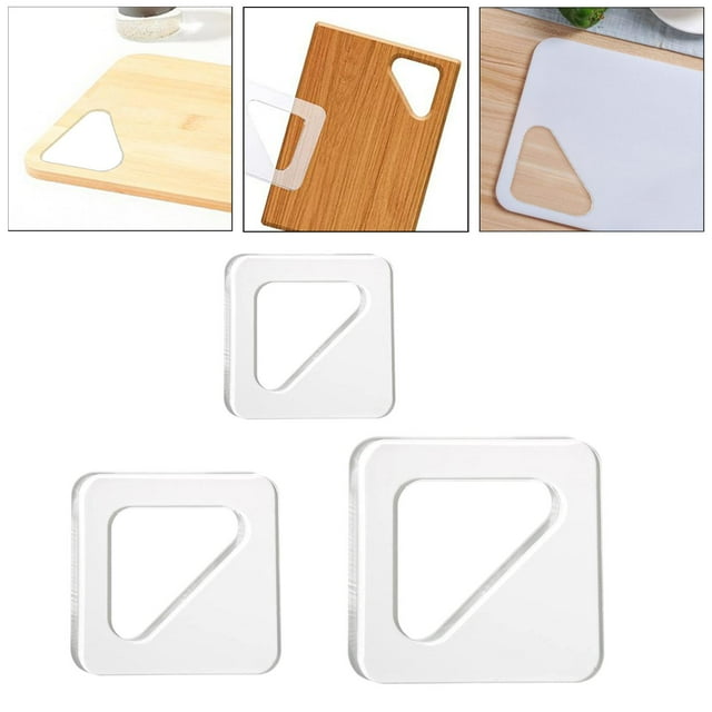3 plantillas de enrutador para carpintería para cocina, plantilla de charcutería de 2 '', 2,5'' y 3 pulgadas, plantilla de enrutador de tabla de DYNWAVEMX plantilla de embutidos