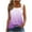 Purple, variant on yillto Women's Tank Tops Sleeveless Square Neck Loose Blouse Summer Trendy Tunic Shirts Outfits