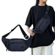 thumbnail image 1 of Bolso bandolera de nailon impermeable para hombre, ligero, tipo bandolera, con puerto para auriculares | Bolsa multifuncional para deportes al aire libre, ocio y viajes, 1 of 6