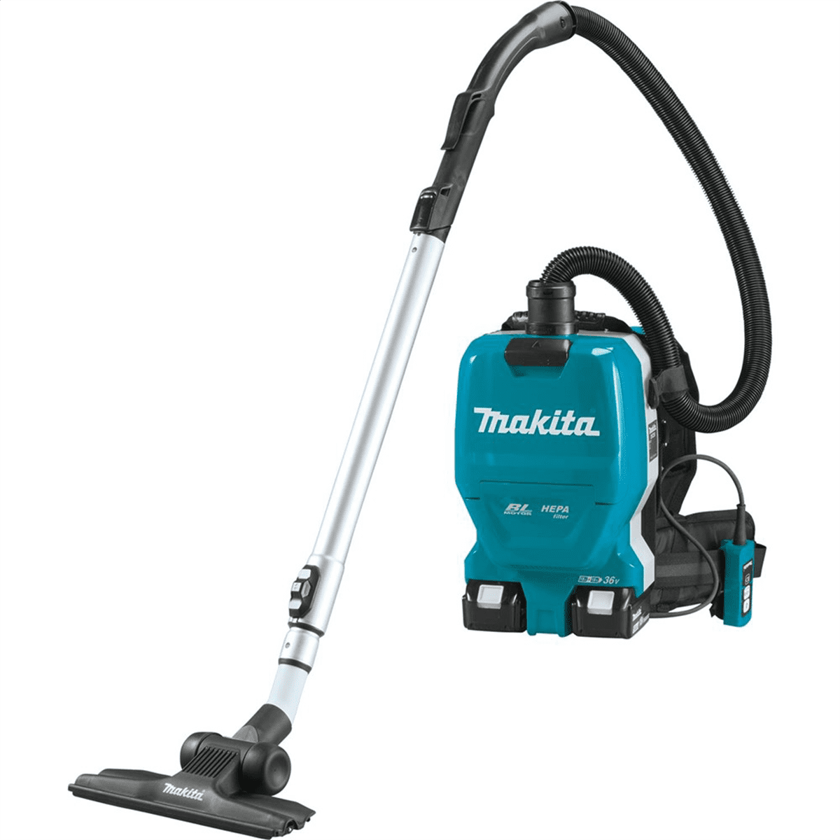 Makita 18V X2 (36V) LXT&reg; Lith-Ion Brushless Cordless 1/2 Gallon HEPA Filter Backpack Dry Vacuum Kit (5.0Ah)
