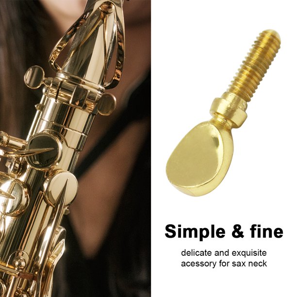 OTVIAP Durable Copper Sax Neck Tightening Screw Saxophone Replacement