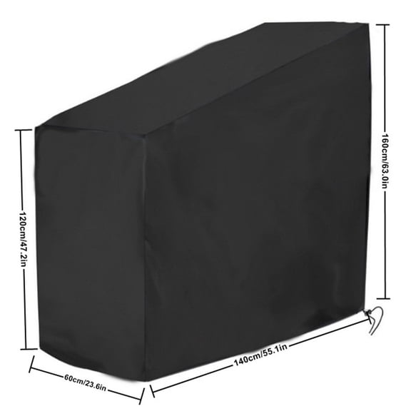 Exercise Stationary Bike Cover Upright Indoor Cycling Protect Dustproof/Waterproof Sun-Proof Fitness Equipment Protective Cover