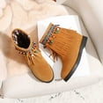 thumbnail image 6 of Summer Saving Clearance AXXD Low-Heeled Mid-Calf Boots,Flat Wide Mid-Calf Boots For Women Walking Shoes Women 2024 Ladies Mid-Calf Boots For Clearence, 6 of 9