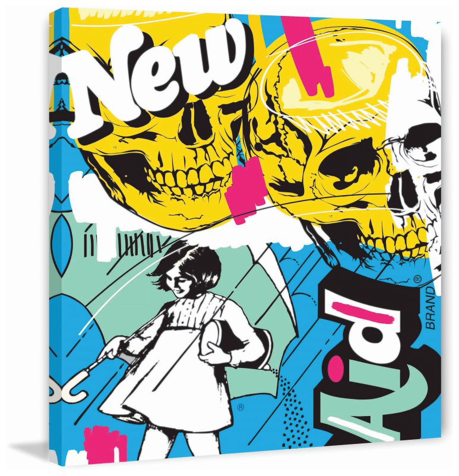 Marmont Hill "New Aid" Print on Canvas