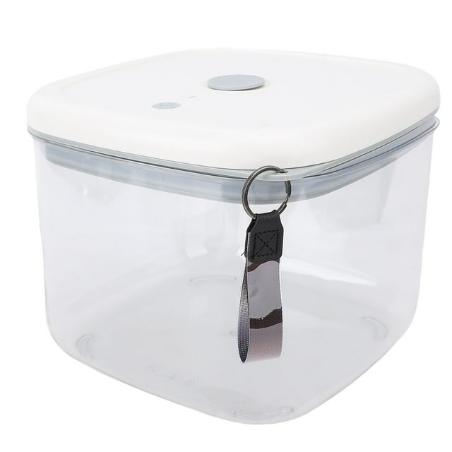 Cat Food Storage Container, Shatterproof Multipurpose Maintain Freshness Electric Vacuum Container for Food
