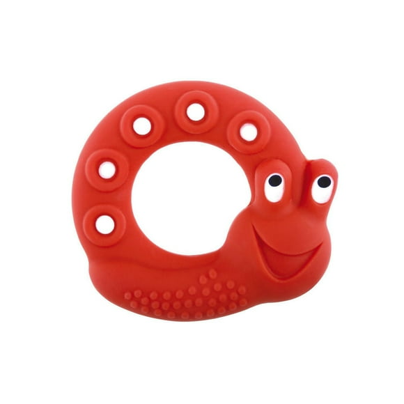 MAM Friends Lucy the Snail 100% Natural Rubber Developmental Teething Toy, 2+ Months, Unisex