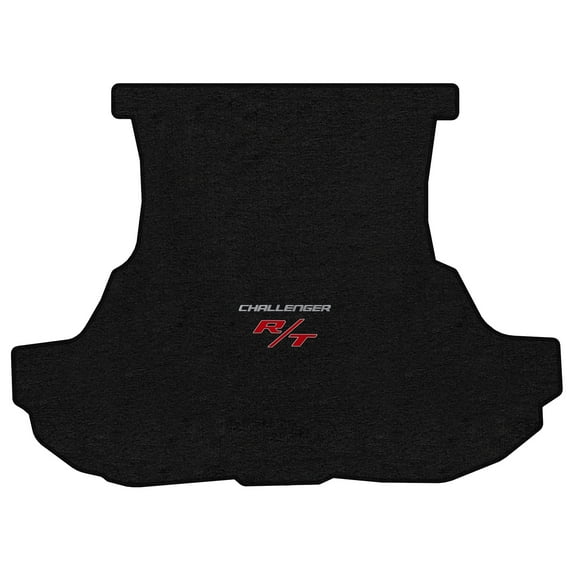 Lloyd Mats LogoMat Custom-Fit Carpet Trunk Mat for 2008-2010 Dodge Challenger w/o Subwoofer, Charcoal