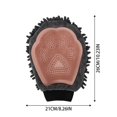 thumbnail image 3 of Pet Grooming Tool For Cats Deshedding Brush Bathing And Cleaning With Massage Function Pet Care For Indoor Outdoor Use, 3 of 5
