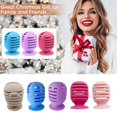 thumbnail image 2 of Silcone Makeup Sponge Holder,Portable Breathable Make Up Blender Holder Storage Box For Travel,Makeup Sponges Protective Carrying Case,Suctioned Stand Organizer for Makeup Sponges, 2 of 5