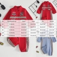 thumbnail image 4 of 9-12 Months Unisex Infant Baby Boy Girl Long Sleeve Button Romper One-Piece Jumpsuit Infant Baby Fall Winter Clothes 3 6 9 12 18 Months,Blue, 4 of 9