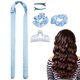 thumbnail image 3 of Muyoka Rizador de pelo sin calor, sin calor, con varilla para rizar, diadema, tela de algod贸n suave, rodillo de pelo sin calor con pinzas para el pelo y herramienta para peinar el cabello para mujere, 3 of 7