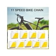 thumbnail image 6 of Bicycles 11 Speed Chain Light weight Bike Chain With Missing Link Magic Connecter Mountain Road Bike Chains Enduring, 6 of 11