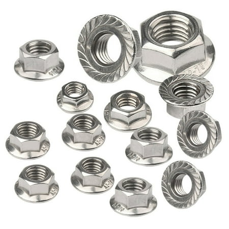 

Flange nut for mounting metric bolts/screws A2 stainless steel M3-20
