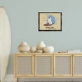 thumbnail image 4 of Stupell Industries Contemporary Hang Paw Surfing Dog Black Floating Frame Canvas Art, 21 x 17, by LIR, 4 of 8