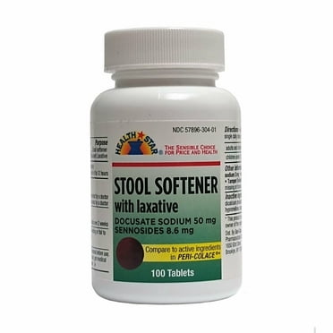 Senna Plus | Natural Vegetable Laxative with Stool Softener - 200 Count Tablets