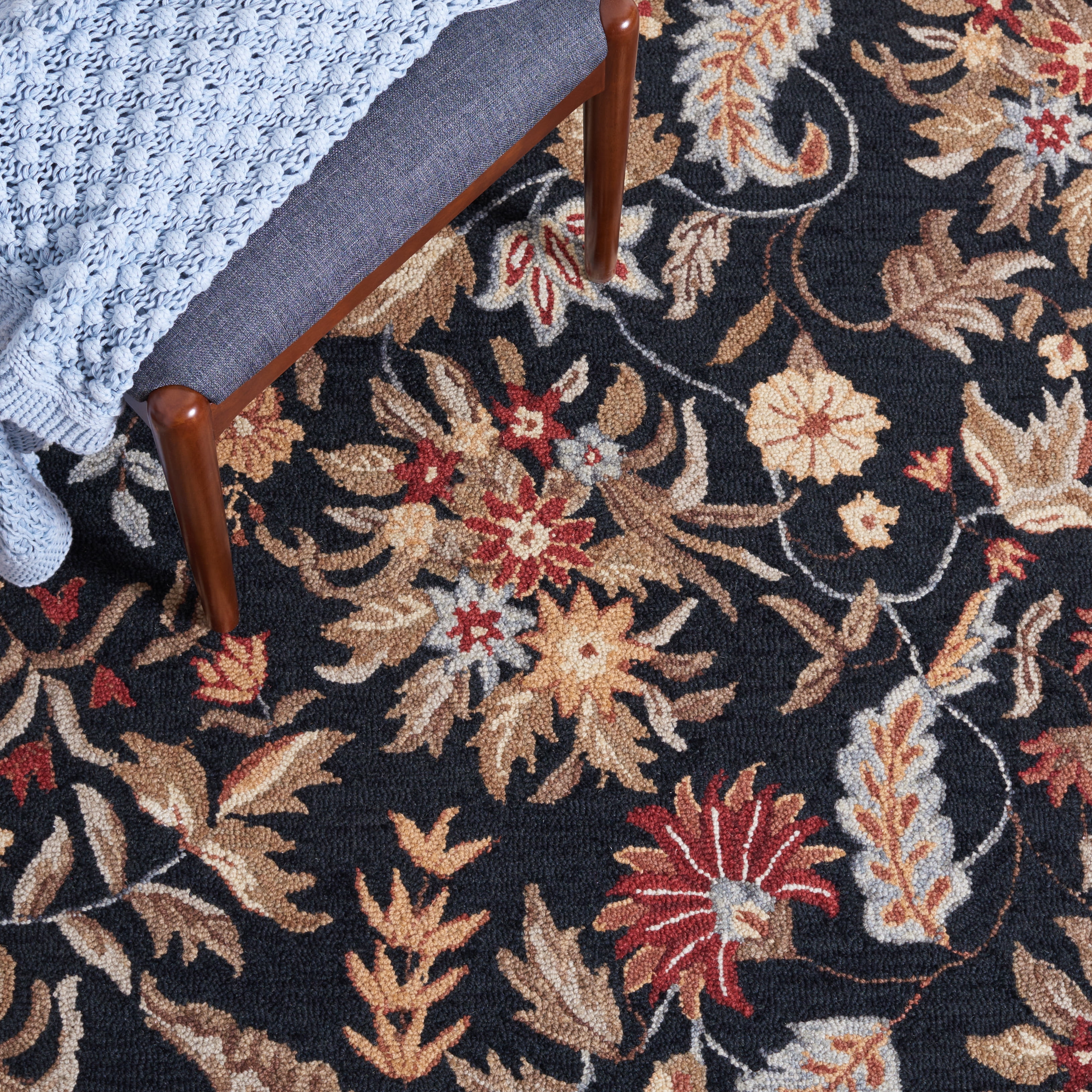 Safavieh Chelsea Alaia Oriental Area Rug, Black, 9' x 12'