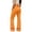 Orange, variant on Bigetiay Girl School Uniform Pants Formal Flared Leg Pull On Chino Elastic Waist Slim Fit Stretchy Girls Blue Uniform Pants Girls Clothes Size 5-6 Years