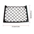 thumbnail image 2 of Car Trunk Cargo Large Capacity Net Holder Bags RVs Campers Organizer Storage Racks Screw Mounted Mesh Pouches Automotive 4 Pieces, 2 of 6