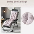 thumbnail image 5 of 63" Lounge Chair Cushion Rocking Recliner Padding 3" Thick + Ties(Chair not Included), 5 of 7