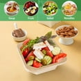 thumbnail image 2 of Tutuviw 20 Pcs Square Paper Dessert Cups with Lids,Disposable Cake Cups,Food Ice Cream Containers,Salad Bowl,Muffin Cupcake Baking Cup for Wedding Birthday Kitchen Party(3.4x2.6x2in,White), 2 of 6