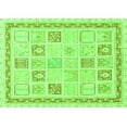 thumbnail image 1 of Ahgly Company Indoor Rectangle Abstract Green Modern Area Rugs, 2' x 3', 1 of 4