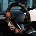 thumbnail image 6 of Floral Animal Car Wheel Cover 14.5 Inch Printing PVC Leather Auto Accessories, 6 of 6