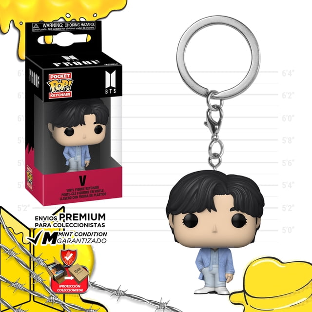 Funko Pop Llavero V Bts Proof Album Army K Pop Bangtan Boy Idol Original Funko Kim Tae Hyung Pocket Pop Keychain