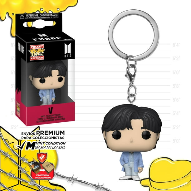 Funko Pop Llavero V Bts Proof Album Army K Pop Bangtan Boy Idol Original Funko Kim Tae Hyung Pocket Pop Keychain